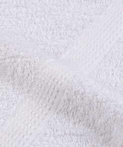 vidaXL Gastendoekjes FROGN 4 st 30x50 cm 360 g/m² wit