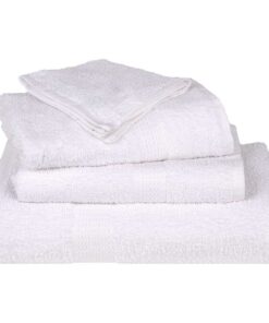 vidaXL Gastendoekjes FROGN 50 st 30x50 cm 360 g/m² wit