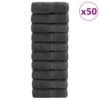 vidaXL Gastendoekjes SOLUND 50 st 600 g/m² 30x50 cm antraciet