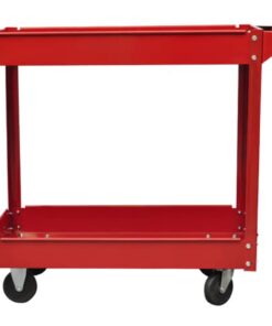 vidaXL Gereedschapstrolley 100 kg rood