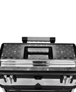 vidaXL Gereedschapswagen verrijdbaar 3-delig