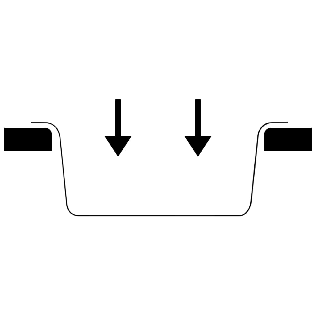 vidaXL Gootsteen dubbele bakken met overloopgat graniet grijs - Image 7