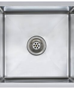 vidaXL Gootsteen handgemaakt roestvrij staal