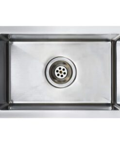 vidaXL Gootsteen handgemaakt roestvrij staal