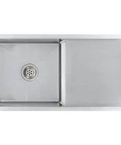 vidaXL Gootsteen handgemaakt roestvrij staal