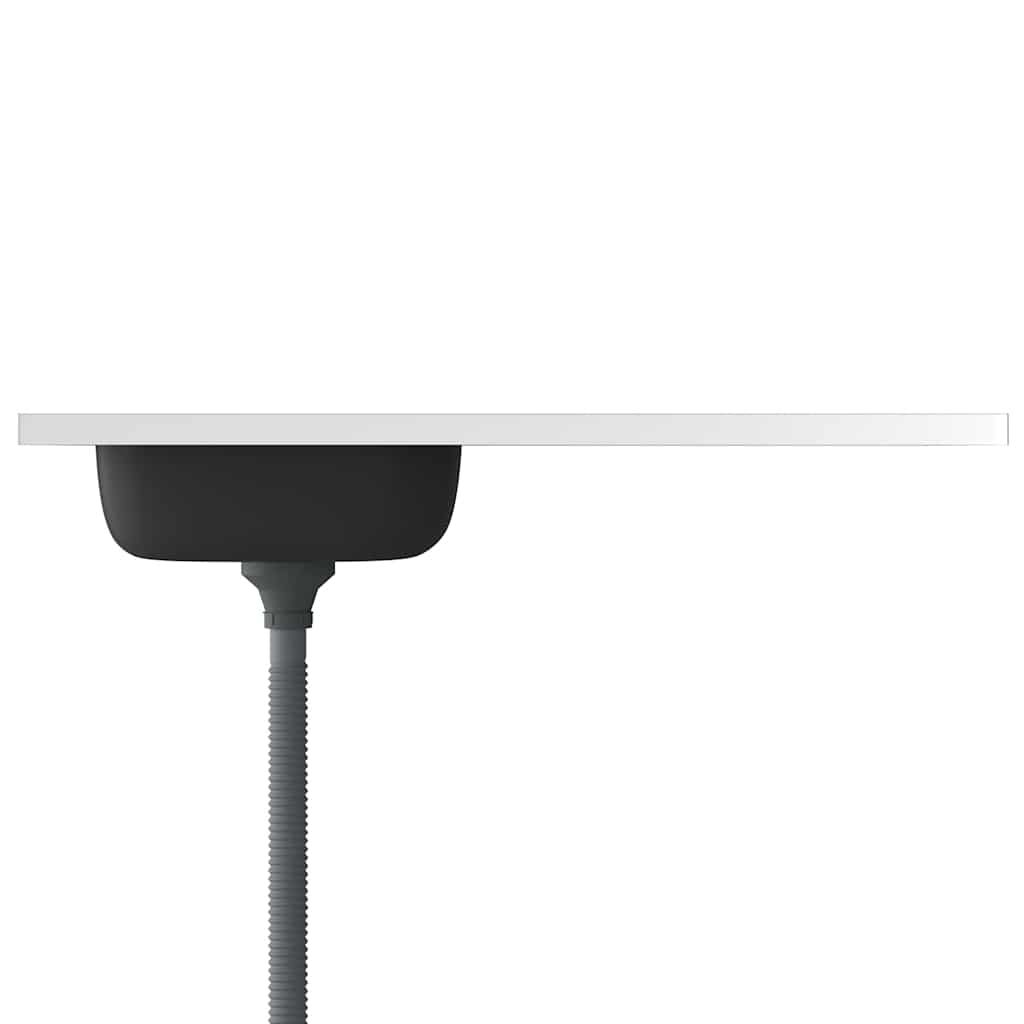 vidaXL Gootsteen met afvoerset 1000x600x155 mm roestvrij staal zilver - Image 6