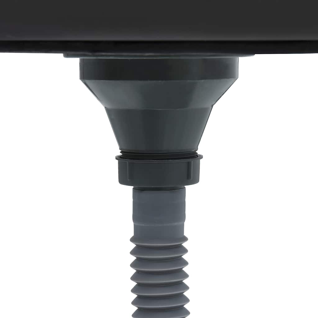 vidaXL Gootsteen met afvoerset 1000x600x155 mm roestvrij staal zilver - Image 7