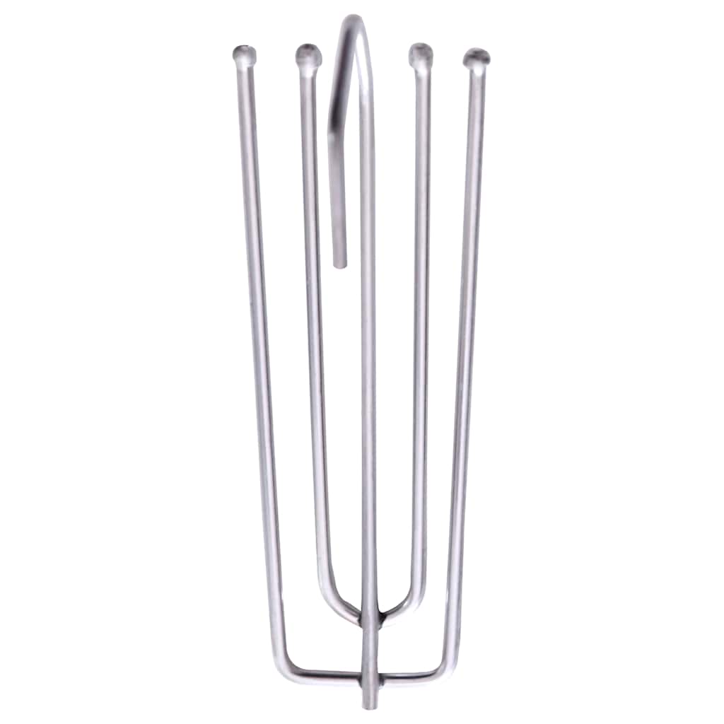 vidaXL Gordijnen verduisterend met haken 2 st 140x175 cm gebroken wit - Image 5