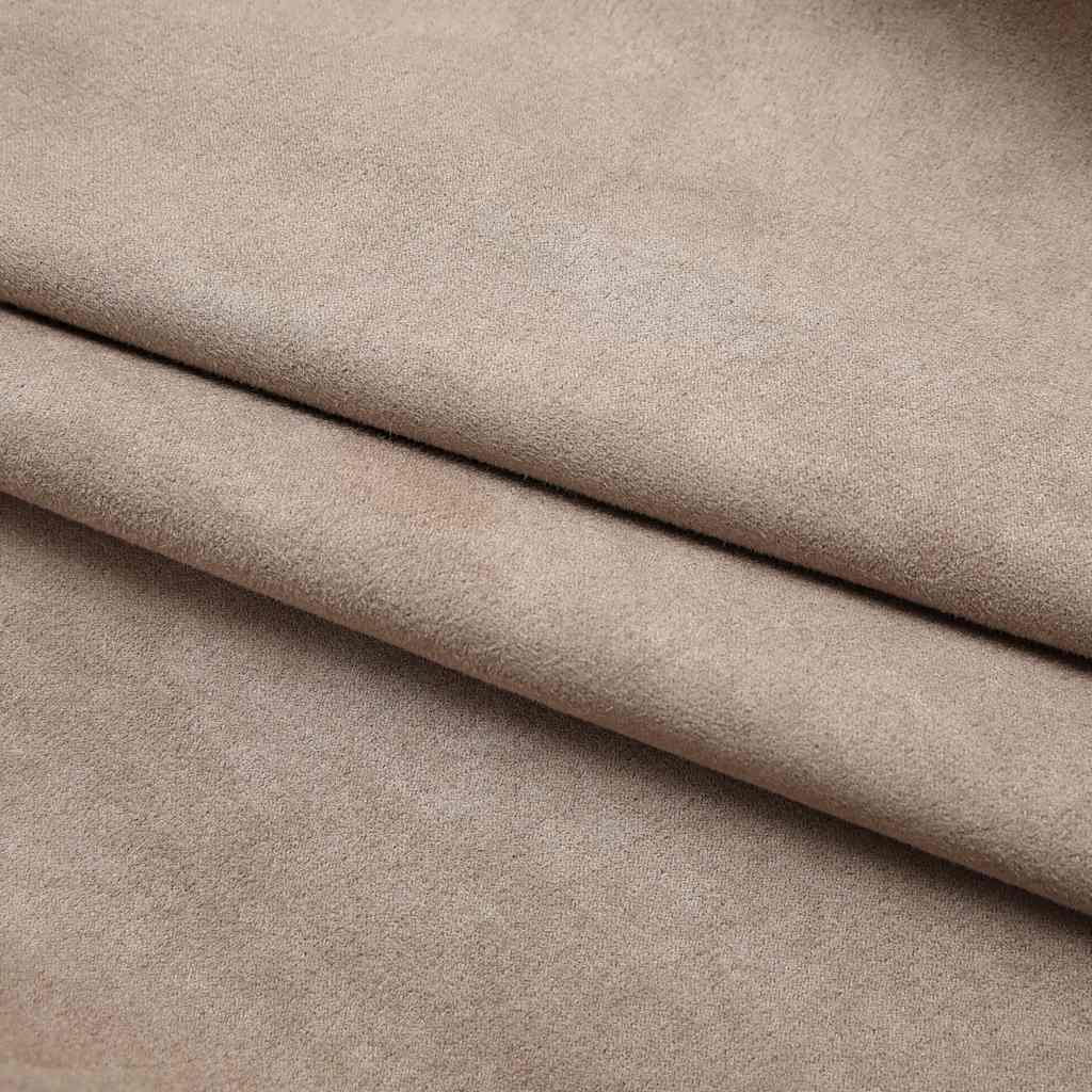 vidaXL Gordijnen verduisterend met haken 2 st 140x225 cm taupe - Image 3