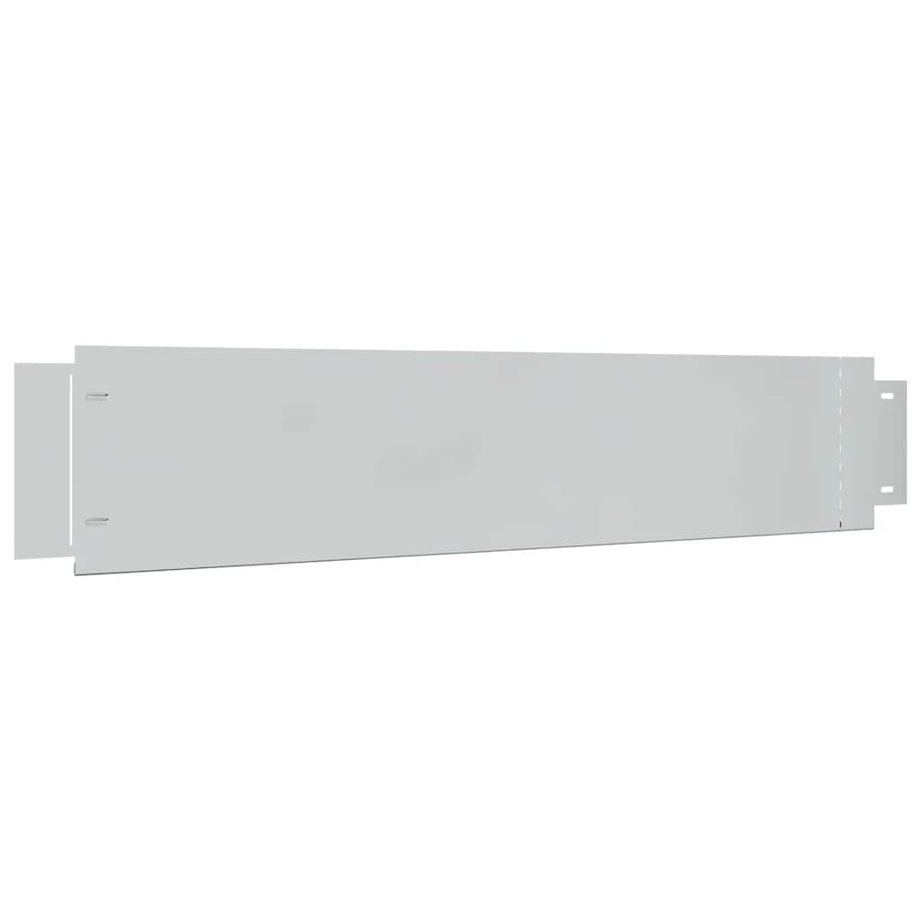 vidaXL Grasboorden 100x19 cm gegalvaniseerd staal 5 st - Afbeelding 4