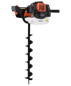 vidaXL Grondboor oranje