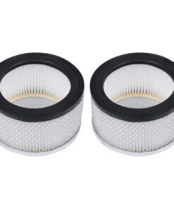 vidaXL HEPA-filters 2 st voor asstofzuigers wasbaar