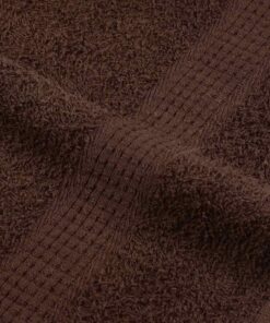 vidaXL Handdoeken FROGN 10 st 100x200 cm 360 g/m² bruin