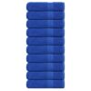 vidaXL Handdoeken FROGN 10 st 50x100 cm 360 g/m² blauw