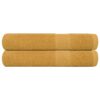vidaXL Handdoeken FROGN 2 st 100x200 cm 360 g/m² goud