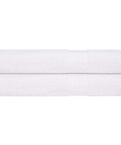 vidaXL Handdoeken FROGN 2 st 100x200 cm 360 g/m² wit