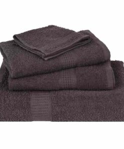 vidaXL Handdoeken FROGN 2 st 50x100 cm 360 g/m² antraciet