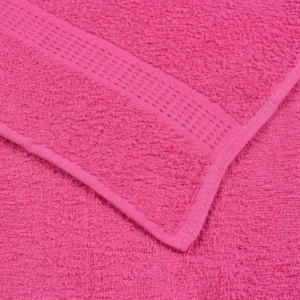 vidaXL Handdoeken FROGN 2 st 50x100 cm 360 g/m² roze - Image 6
