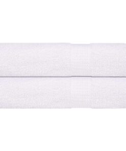 vidaXL Handdoeken FROGN 2 st 50x100 cm 360 g/m² wit