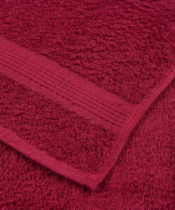 vidaXL Handdoeken FROGN 4 st 100x200 cm 360 g/m² bordeaux