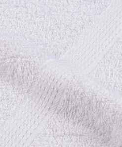 vidaXL Handdoeken FROGN 4 st 100x200 cm 360 g/m² wit