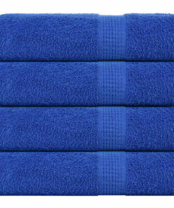 vidaXL Handdoeken FROGN 4 st 50x100 cm 360 g/m² blauw