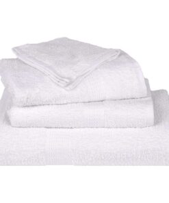 vidaXL Handdoeken FROGN 4 st 50x100 cm 360 g/m² wit