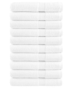 vidaXL Handdoeken SOLUND 10 st 600 g/m² 100x200 cm wit