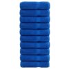 vidaXL Handdoeken SOLUND 10 st 600 g/m² 50x100 cm blauw