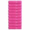 vidaXL Handdoeken SOLUND 10 st 600 g/m² 50x100 cm roze