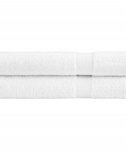 vidaXL Handdoeken SOLUND 2 st 600 g/m² 100x200 cm wit