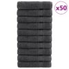 vidaXL Handdoeken SOLUND 50 st 600 g/m² 50x100 cm antracietkleur