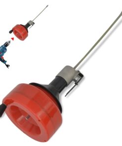 vidaXL Handmatig/boormachine-bedienbare leidingreiniger 8 m