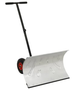 vidaXL Handmatige sneeuwschuiver met wielen