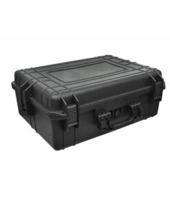 vidaXL Hardcase transportkoffer met schuimvulling zwart