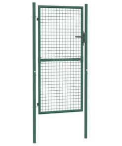 vidaXL Hekpoort staal 100x175 cm groen