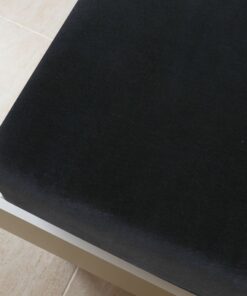 vidaXL Hoeslakens 2 st jersey 100x200 cm katoen zwart
