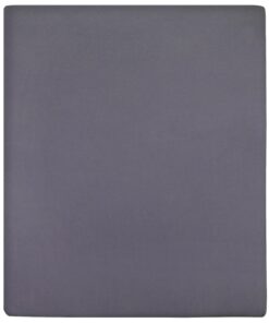 vidaXL Hoeslakens 2 st jersey 140x200 cm katoen antracietkleurig