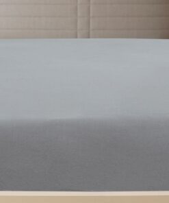 vidaXL Hoeslakens 2 st jersey 140x200 cm katoen grijs