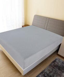 vidaXL Hoeslakens 2 st jersey 160x200 cm katoen grijs