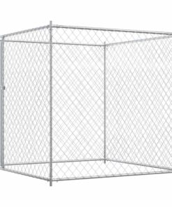 vidaXL Hondenkennel voor buiten 193x193x185 cm