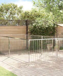 vidaXL Hondenkennel voor buiten 200x400x100 cm