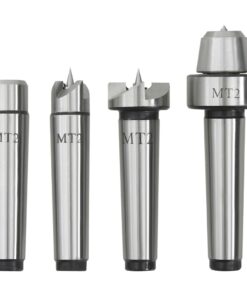 vidaXL Houtdraaibankcenters 4 st MT2 staal