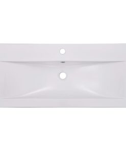 vidaXL Inbouwwastafel 91x39