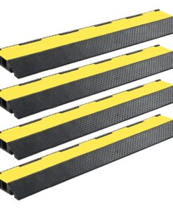 vidaXL Kabelbeschermer drempels 2 tunnels 101