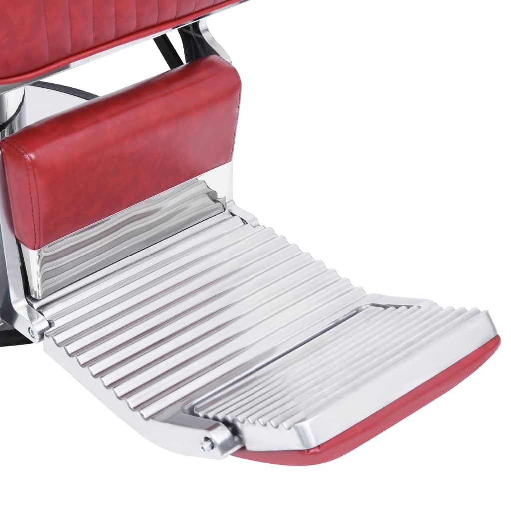 vidaXL Kappersstoel 68x69x116 cm kunstleer rood - Image 6