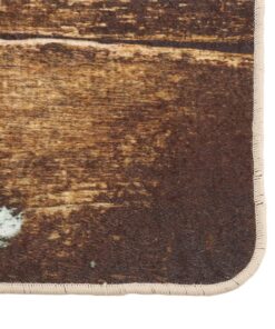 vidaXL Keukenmat wasbaar anti-slip 60x180 cm meerkleurig