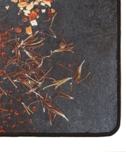 vidaXL Keukenmat wasbaar anti-slip 60x180 cm meerkleurig