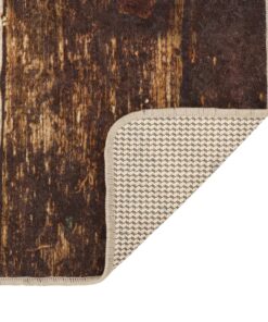 vidaXL Keukenmat wasbaar anti-slip 60x180 cm meerkleurig