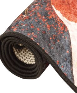 vidaXL Keukenmat wasbaar anti-slip 60x180 cm meerkleurig